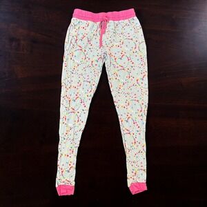 Little Sleepies Friends Forever Friendship Bracelet Pajama Pants Blue Pink XS